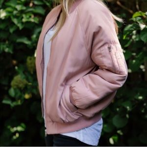 Blush LES Bomber Jacket
